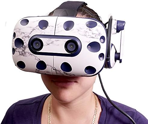 עור אדיסקינס תואם אוזניות HTC Vive Pro VR - CAMO אדום | כיסוי עטיפת מדבקות ויניל מגן, עמיד וייחודי ויניל